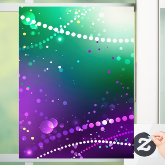 Autocollant Pour Fenêtre Carthagène Solive Purple (Maison)