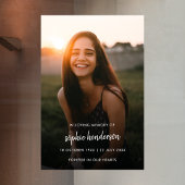 Autocollant Pour Fenêtre Célébration funéraire moderne de la vie