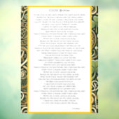 Autocollant Pour Fenêtre Celtic Bloom (Feuille 3)