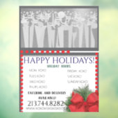 AUTOCOLLANT POUR FENÊTRE CENTRAL PARK (Feuille 3)