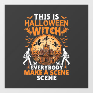 Autocollant Pour Fenêtre C'est Halloween
