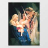 Autocollant Pour Fenêtre Chanson des anges 1881 (Feuille)