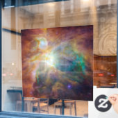 Autocollant Pour Fenêtre Chaos au cœur de l'image composite Spitzer Hubble  (Fenêtre de café)