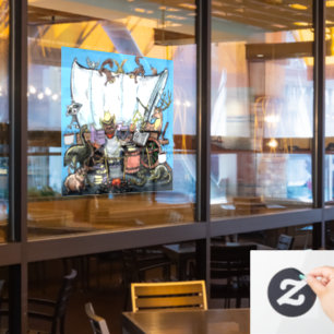 Autocollant Pour Fenêtre charrette