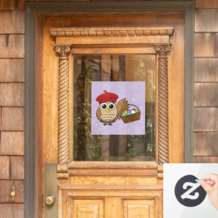 Autocollant Pour Fenêtre Chasse aux oeufs de Pâques