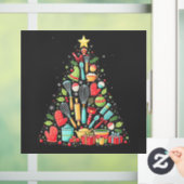 Autocollant Pour Fenêtre Chef cuisinier cuisinier de Noël Cook Xmas (Maison)