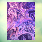 Autocollant Pour Fenêtre Chef-d'oeuvre d'art Abstrait (Feuille 3)