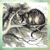 Autocollant Pour Fenêtre Cheshire Chat Alice Wonderland Classic (Feuille 3)