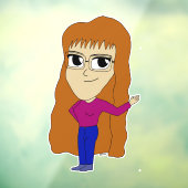 Autocollant Pour Fenêtre chibi (Feuille 3)