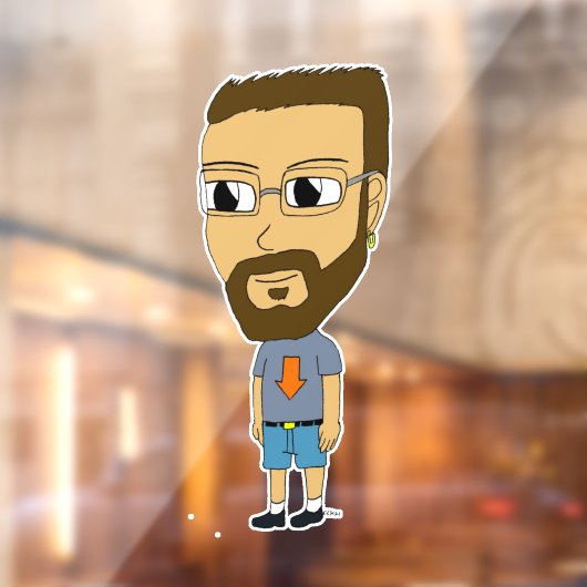 Autocollant Pour Fenêtre chibi (Feuille 2)