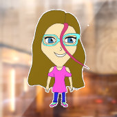 Autocollant Pour Fenêtre chibi (Feuille 2)