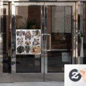 Autocollant Pour Fenêtre Chiens (Porte de bureau)