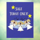 Autocollant Pour Fenêtre Chorale Angel personnalisable (Feuille 3)