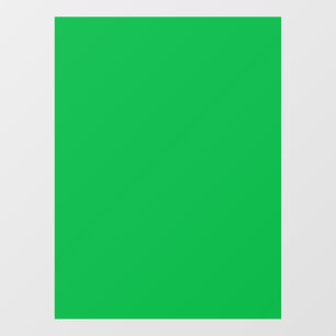 Autocollant Pour Fenêtre Chroma couleur clé vert