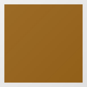 Autocollant Pour Fenêtre CINNAMON CAFÉ (couleur solide)