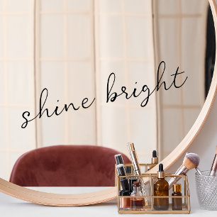 Autocollant Pour Fenêtre Citation de mise en oeuvre brillante de l'aligneme