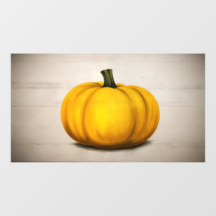 Autocollant Pour Fenêtre Citrouille saisonnière, Action de grâce, Halloween