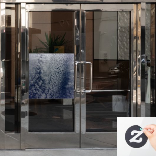 AUTOCOLLANT POUR FENÊTRE CLAIR DE FENÊTRE DECAL (Porte de bureau)