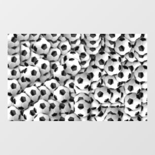 Autocollant Pour Fenêtre Classer la fenêtre des balles de football