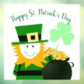Autocollant Pour Fenêtre Classique de la Saint-Patrick (Feuille 3)