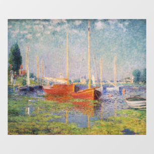 Autocollant Pour Fenêtre Claude Monet - Argenteuil