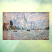 Autocollant Pour Fenêtre Claude Monet - Bateaux Regatta à Argenteuil (Feuille 3)