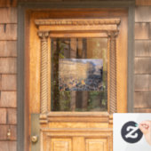 Autocollant Pour Fenêtre Claude Monet - Boulevard des Capucines à Paris (Porte d'accueil)