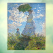Autocollant Pour Fenêtre Claude Monet - La Promenade, Femme avec un Parasol (Feuille 3)