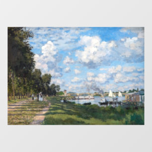 Autocollant Pour Fenêtre Claude Monet - Le Bassin à Argenteuil