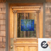 Autocollant Pour Fenêtre Claude Monet - Lys d'eau avec saule plumant (Porte d'accueil)