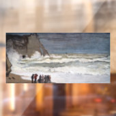 Autocollant Pour Fenêtre Claude Monet - Mer Noire à Etretat (Feuille 2)