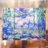 Autocollant Pour Fenêtre Claude Monet - Nymphéas / Nymphéas 1919 (Feuille 2)