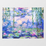 Autocollant Pour Fenêtre Claude Monet - Nymphéas / Nymphéas 1919<br><div class="desc">Nymphéas (W.1852) - Claude Monet,  Huile sur toile,  1916-1919</div>