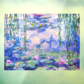 Autocollant Pour Fenêtre Claude Monet - Nymphéas / Nymphéas 1919 (Feuille 3)
