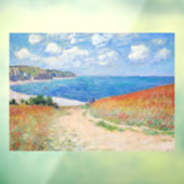 Autocollant Pour Fenêtre Claude Monet - Path in Wheat Fields at Pourville (Feuille 3)