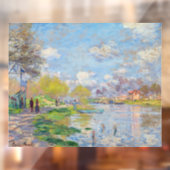Autocollant Pour Fenêtre Claude Monet - Printemps de la Seine (Feuille 2)