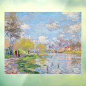 Autocollant Pour Fenêtre Claude Monet - Printemps de la Seine (Feuille 3)