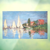 Autocollant Pour Fenêtre Claude Monet - Regattas à Argenteuil (Feuille 3)