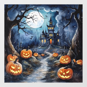 Autocollant Pour Fenêtre Cling de fenêtre nocturne d'Halloween