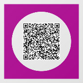 Autocollant Pour Fenêtre Cling de fenêtre promotionnelle de code QR personn (Feuille)