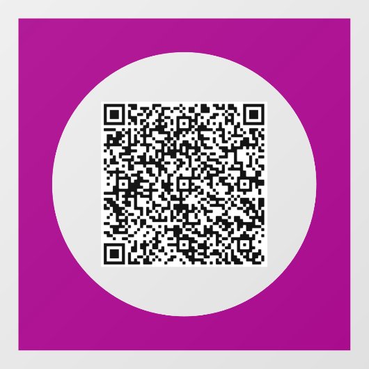 Autocollant Pour Fenêtre Cling de fenêtre promotionnelle de code QR personn (Feuille)