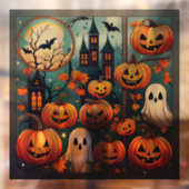 Autocollant Pour Fenêtre Clings éffrayants (Feuille 2)