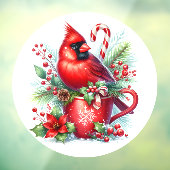 Autocollant Pour Fenêtre Clôture cardinale de fenêtre (Feuille 3)