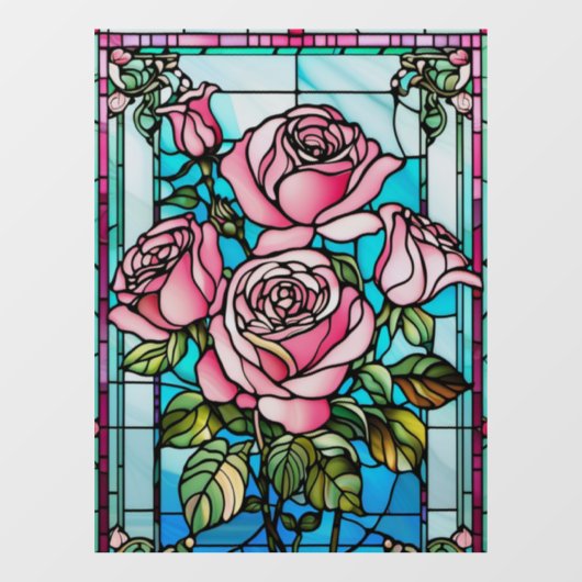 Autocollant Pour Fenêtre Clôture de fenêtre (Feuille)