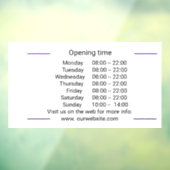 Autocollant Pour Fenêtre Clôture de fenêtre (Feuille 3)