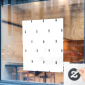 Autocollant Pour Fenêtre Clôture de fenêtre (Fenêtre de café)