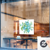 Autocollant Pour Fenêtre Clôture de fenêtre (Fenêtre de café)