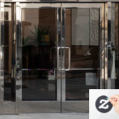 Autocollant Pour Fenêtre Clôture de fenêtre (Porte de bureau)