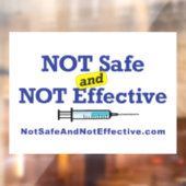 Autocollant Pour Fenêtre Clôture de fenêtre - 11 x 8 pouces (Feuille 2)