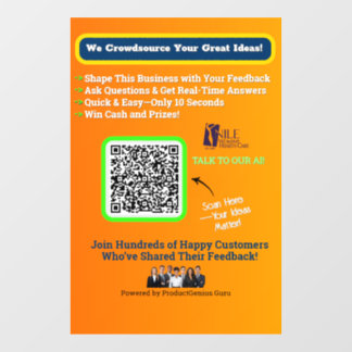 Autocollant Pour Fenêtre Clôture de fenêtre 4 X 6